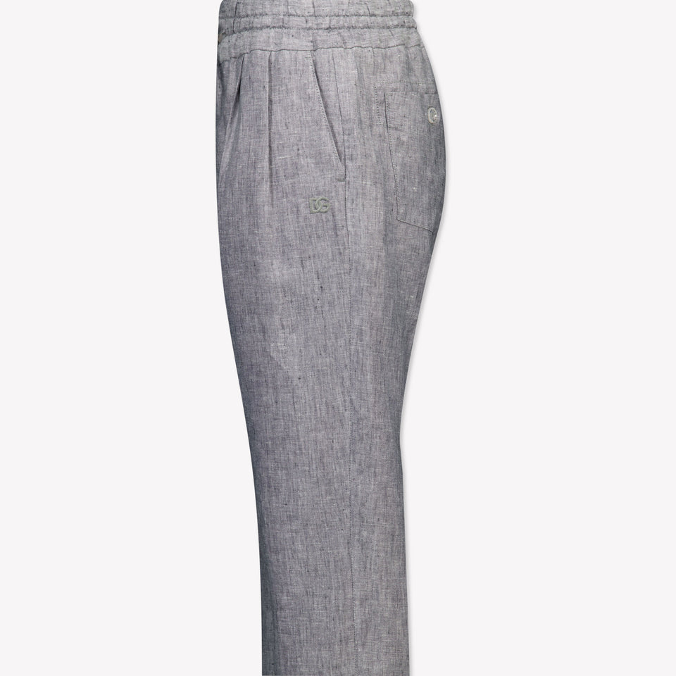 Dolce & Gabbana Kinder Jongens Broek In Grijs