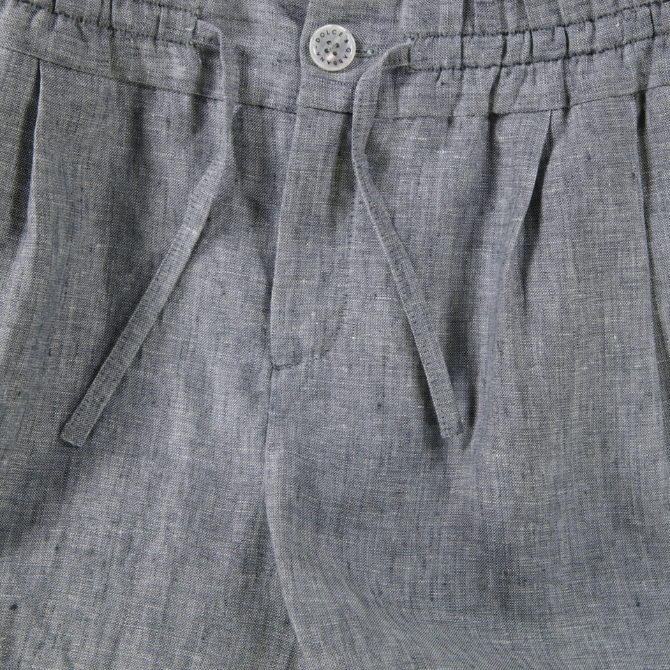 Dolce & Gabbana Kinder Jongens Broek In Grijs