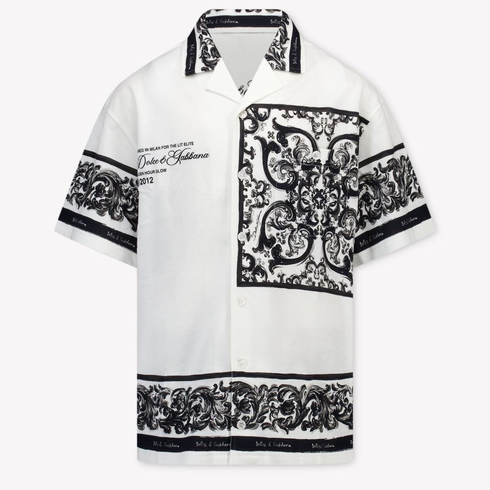 Dolce & Gabbana Kinder Jungen Bluse reWeiß