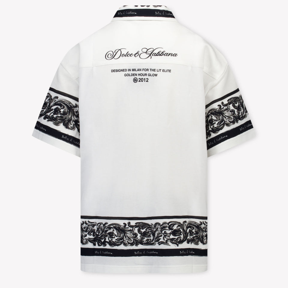 Dolce & Gabbana Kinder Jungen Bluse reWeiß