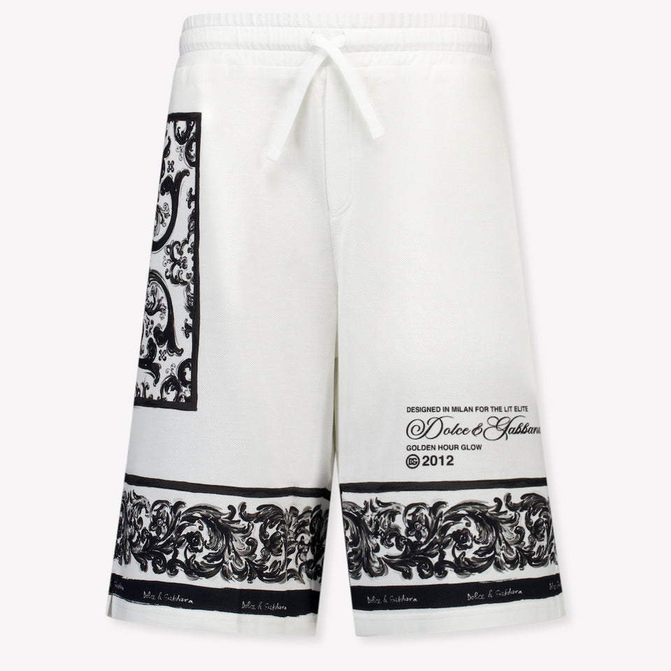 Dolce & Gabbana Kids Boys Shorts  White
