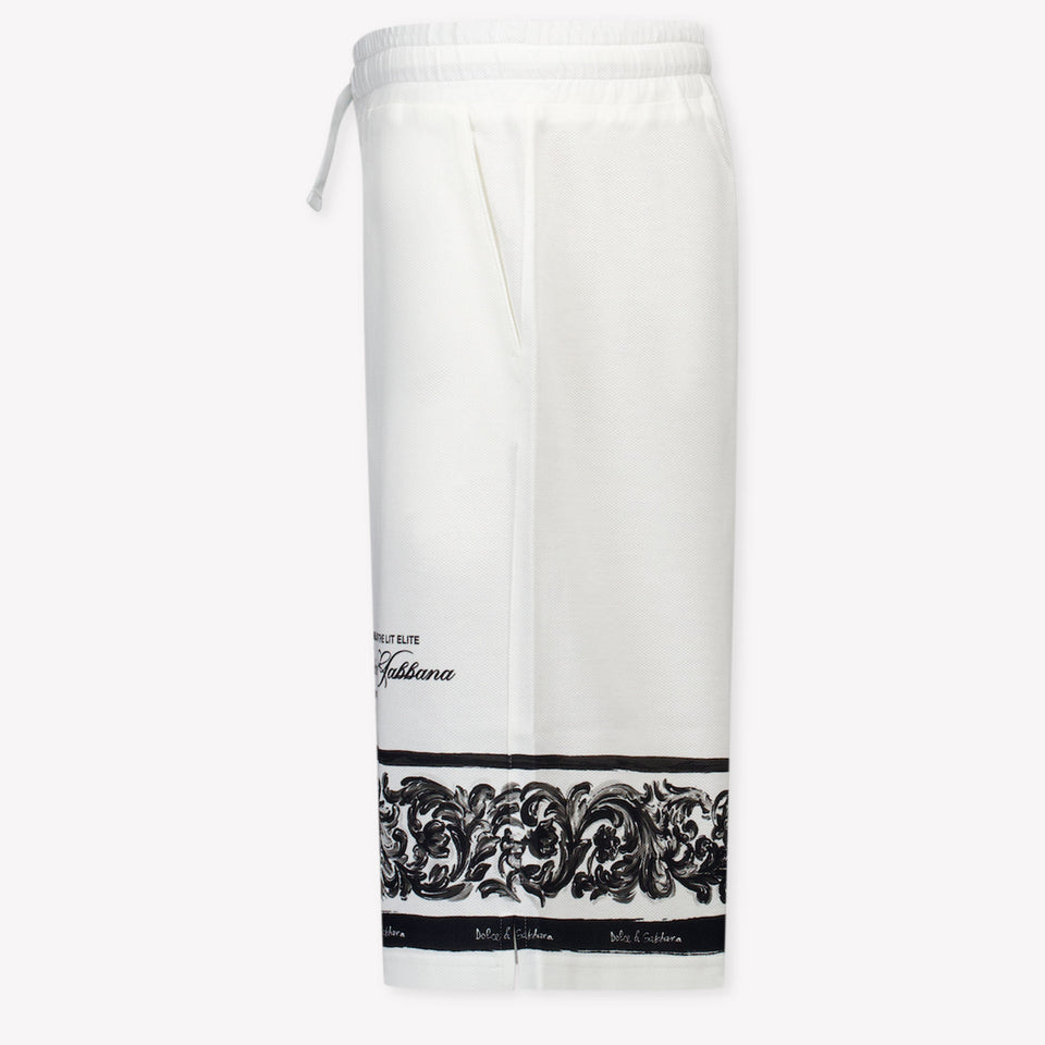 Dolce & Gabbana Kids Boys Shorts  White
