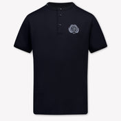 Dolce & Gabbana Ragazzo Ragazzi Maglietta dentro Navy
