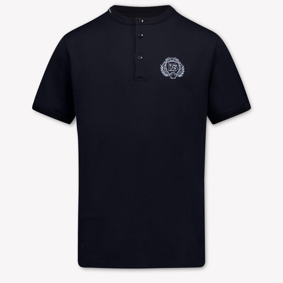 Dolce & Gabbana Ragazzo Ragazzi Maglietta dentro Navy