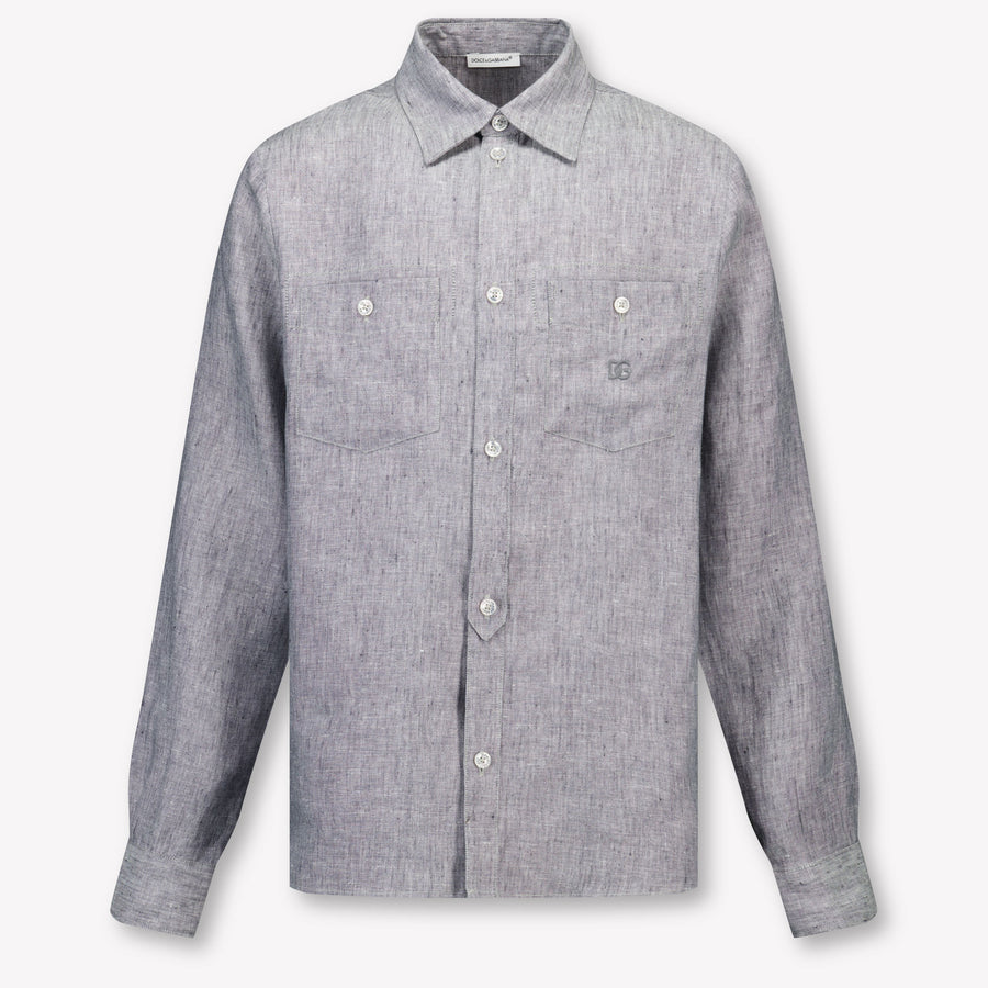 Dolce & Gabbana Ragazzo Ragazzi Camicetta dentro Grigio