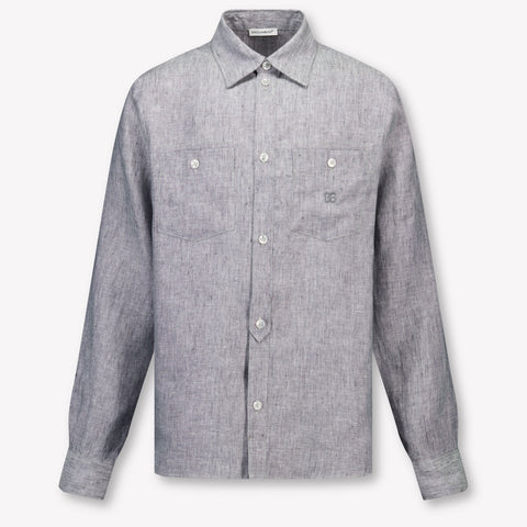 Dolce & Gabbana Enfant Garçons Chemisier Gris