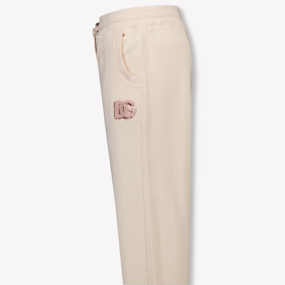 Dolce & Gabbana Enfant Filles Pantalon Rose Léger