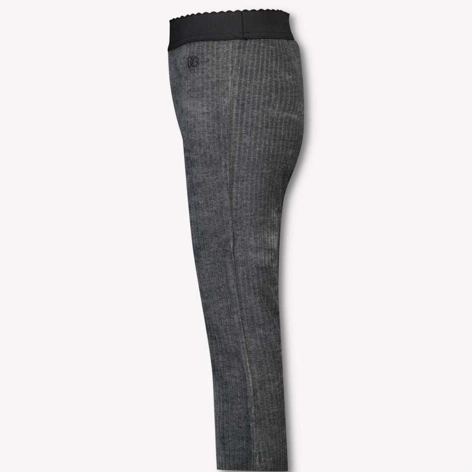 Dolce & Gabbana Enfant Filles Pantalon Gris