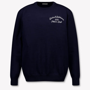 Dolce & Gabbana Enfant Garçons Pull Navy