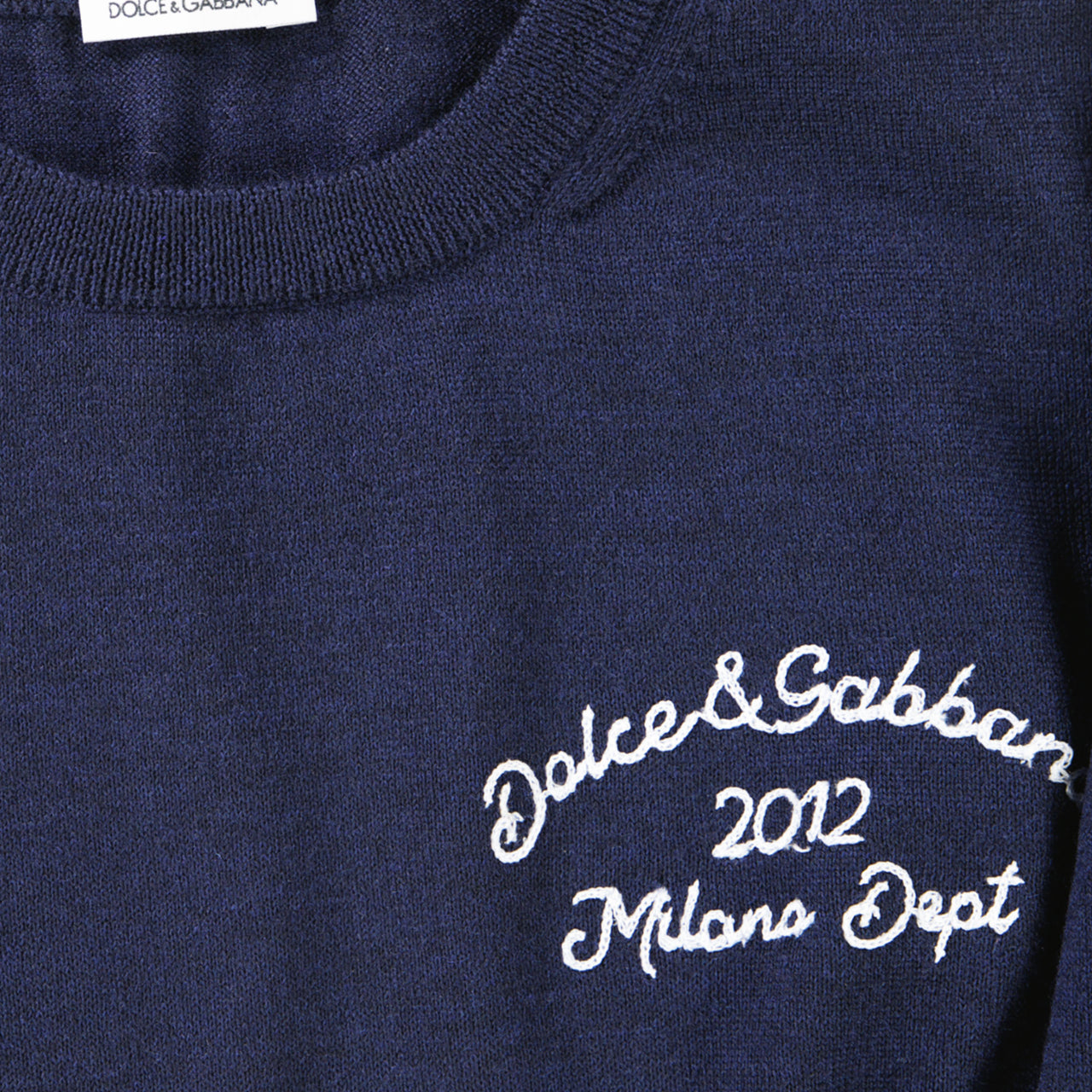 Dolce & Gabbana Enfant Garçons Pull Navy