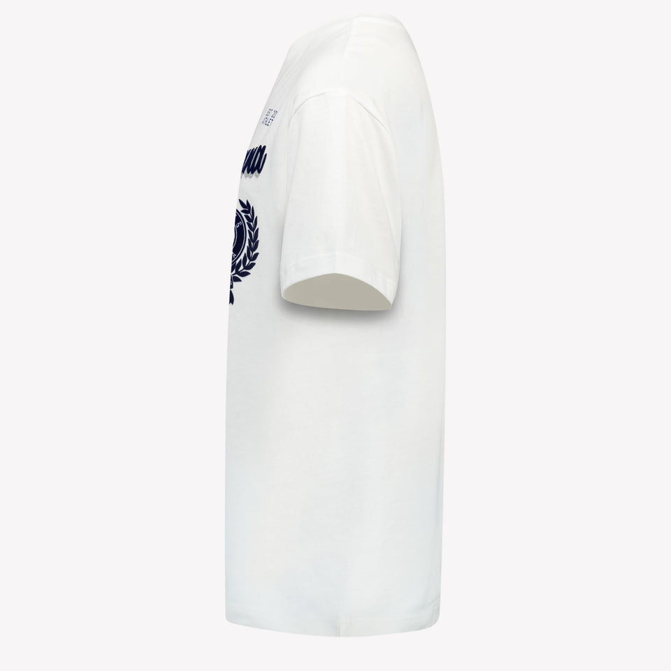 Dolce & Gabbana Kinder Jongens T-Shirt In Wit