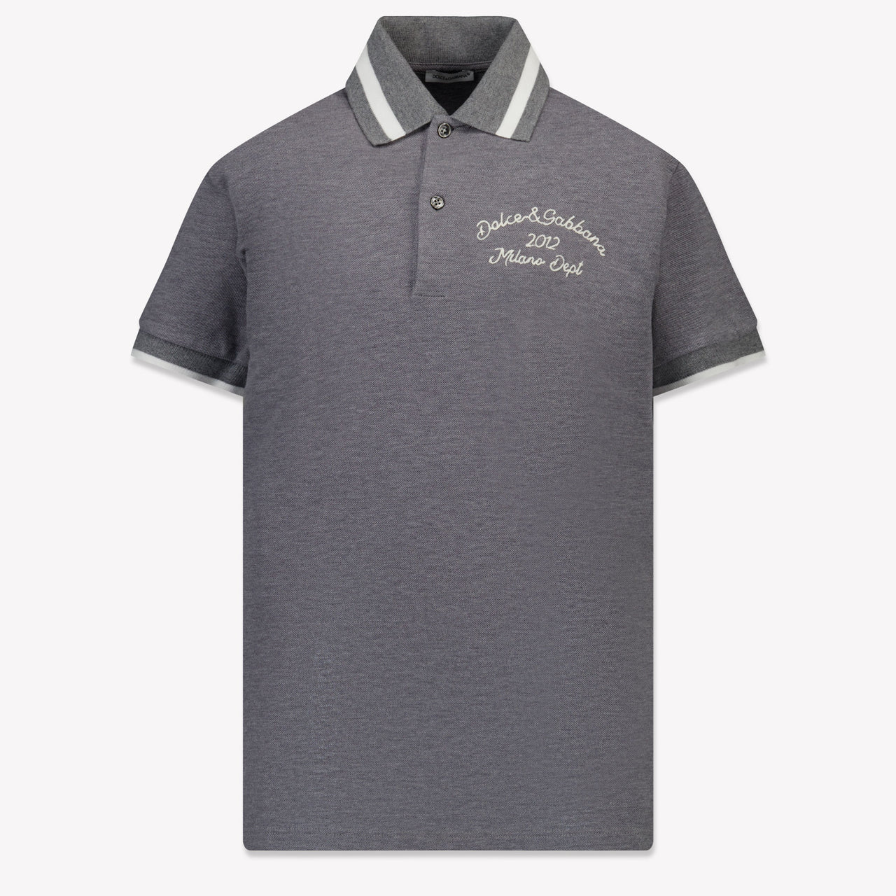 Dolce & Gabbana Enfant Garçons Polo Gris