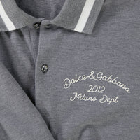 Dolce & Gabbana Enfant Garçons Polo Gris