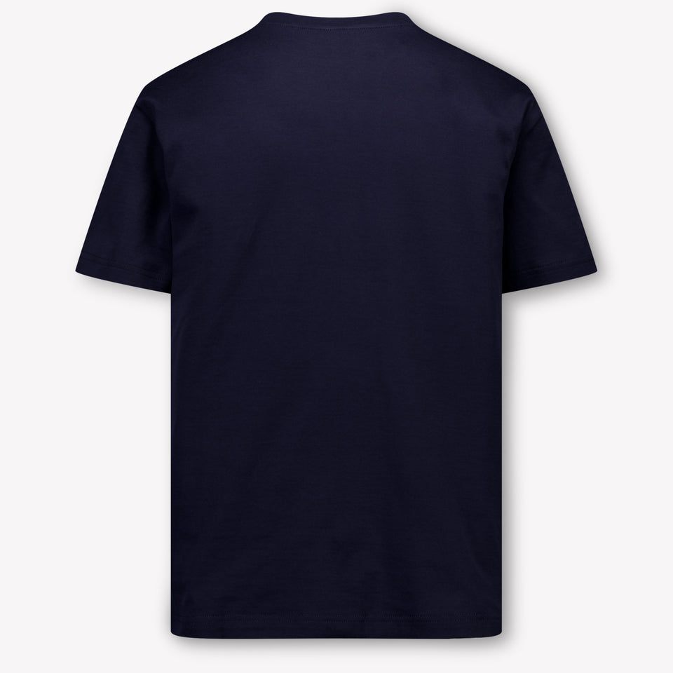 Dolce & Gabbana Kinder Jongens T-Shirt In Navy