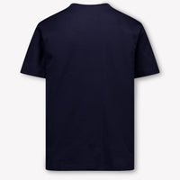 Dolce & Gabbana Kinder Jongens T-Shirt In Navy