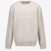 Dolce & Gabbana Kinder Jungen Pullover Beige