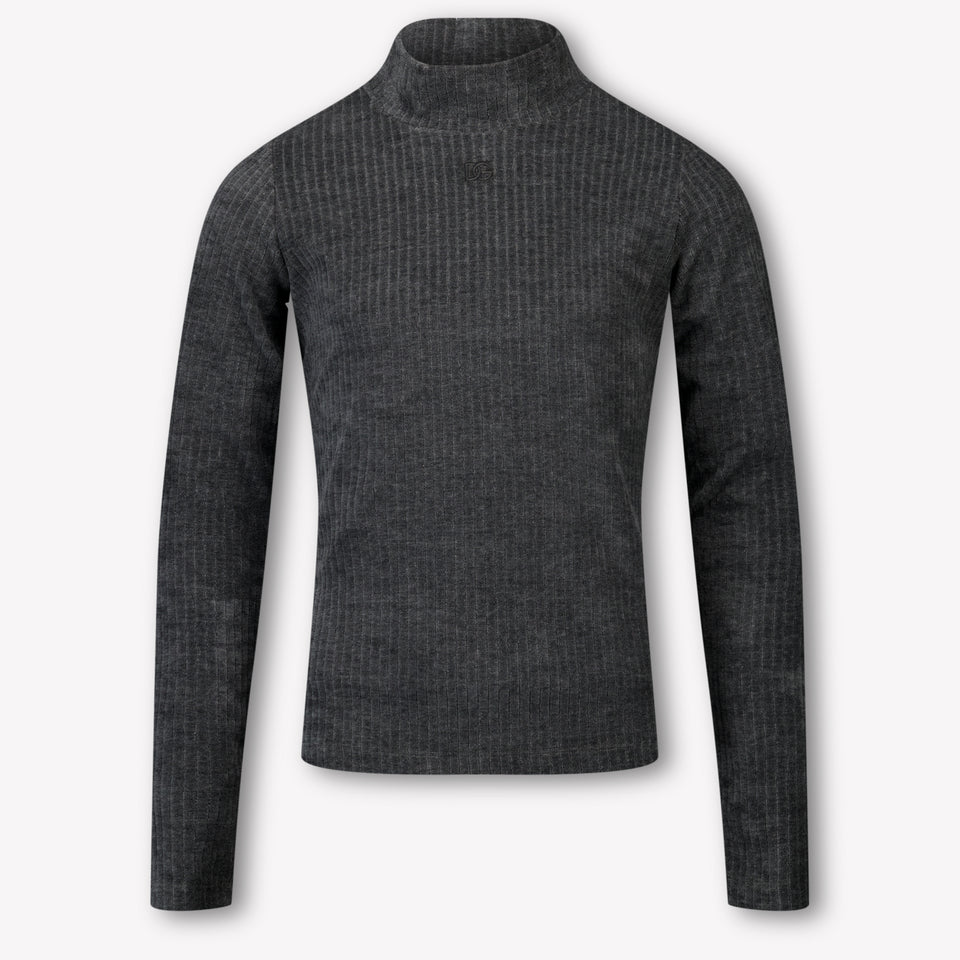 Dolce & Gabbana Kinder Mädchen T-Shirt Grau