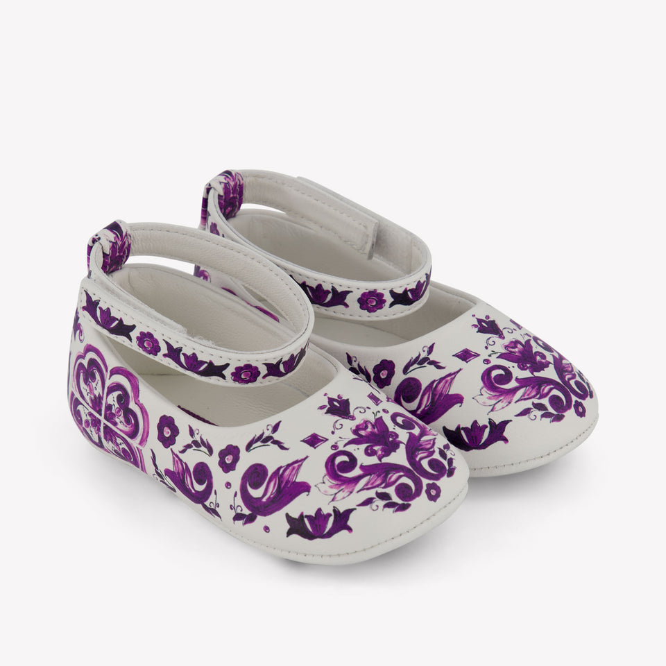 Dolce & Gabbana Bébé Filles Chaussures Blanc