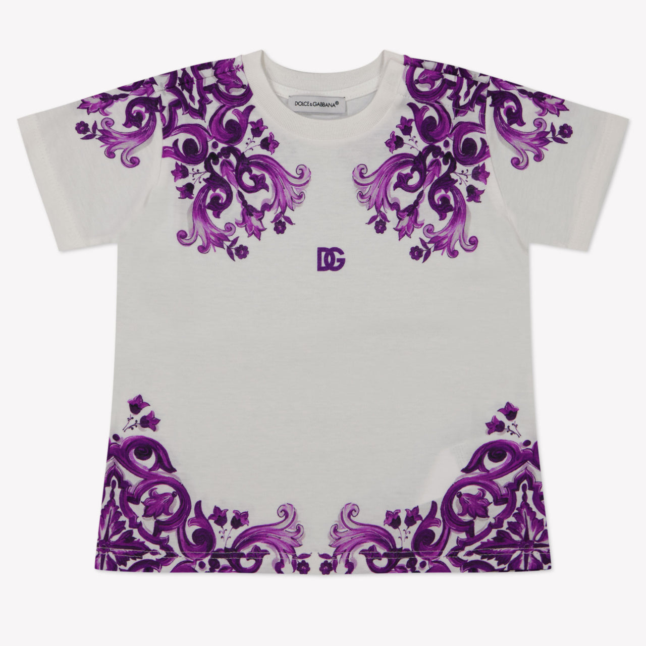 Dolce & Gabbana Bébé Filles T-shirt Blanc