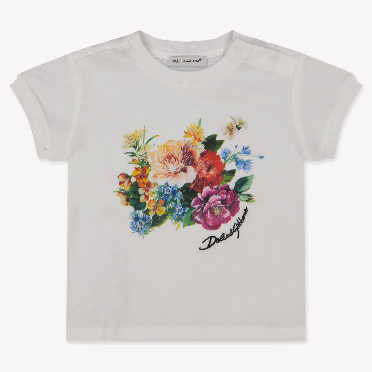 Dolce & Gabbana Bébé Filles T-shirt Blanc