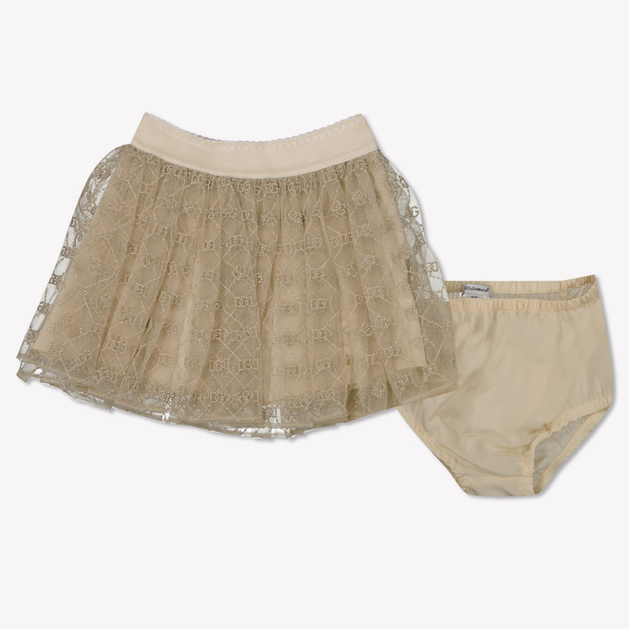 Dolce & Gabbana Bébé Filles Jupe en ecru