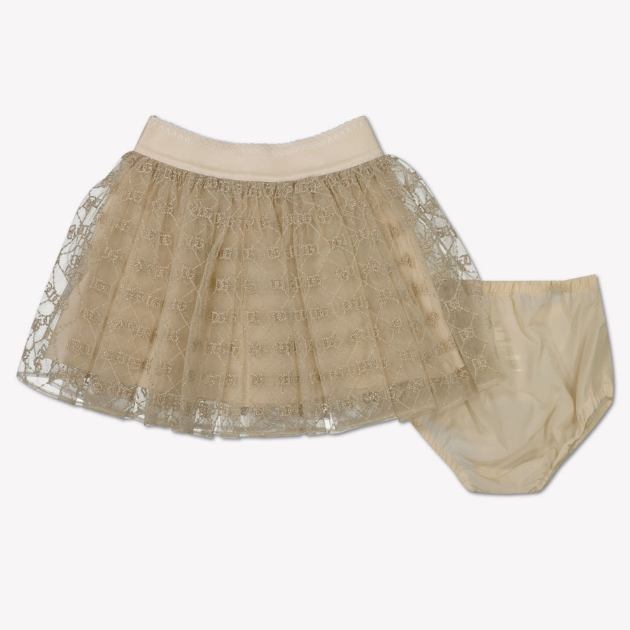 Dolce & Gabbana Bébé Filles Jupe en ecru