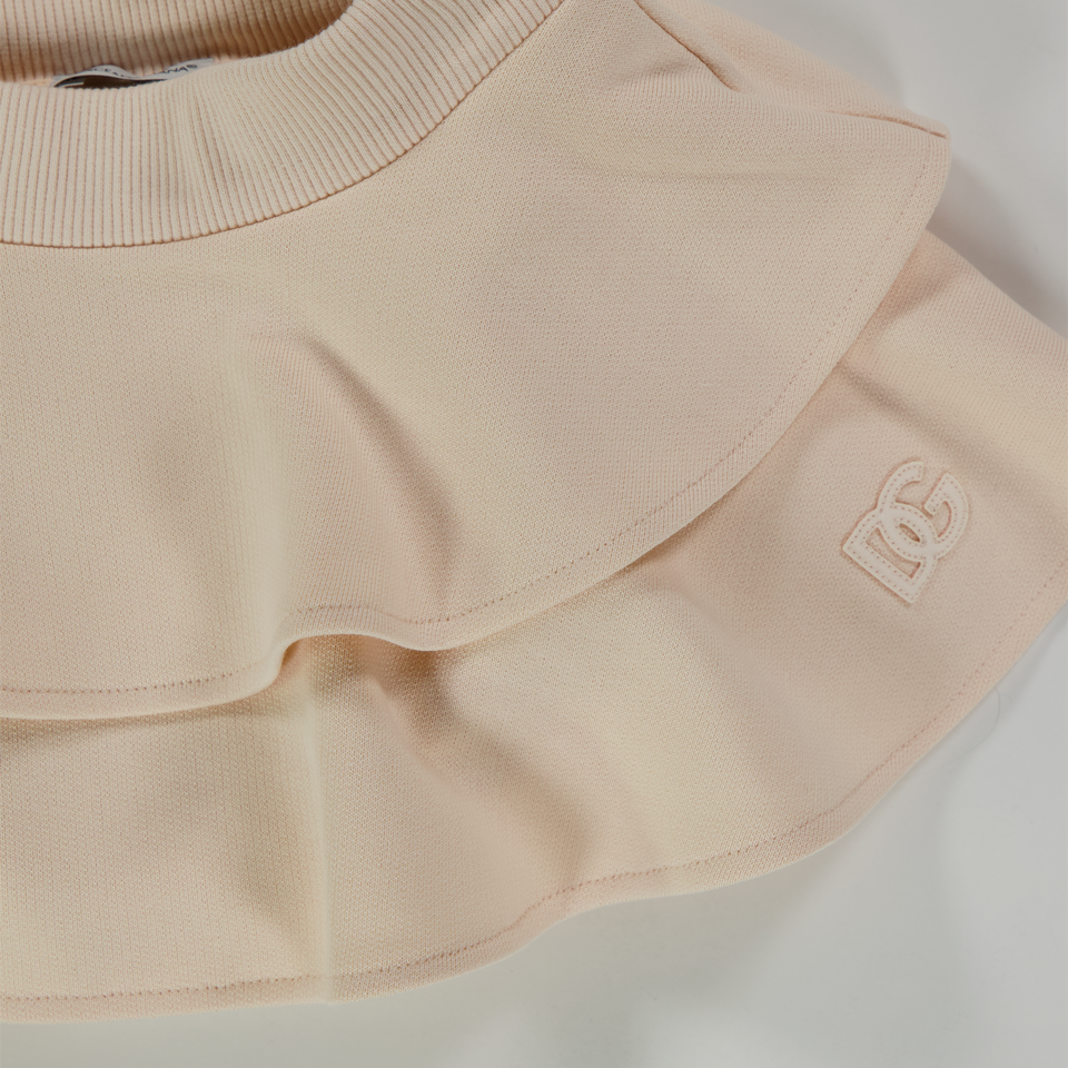 Dolce & Gabbana Bébé Filles Jupe Rose Léger