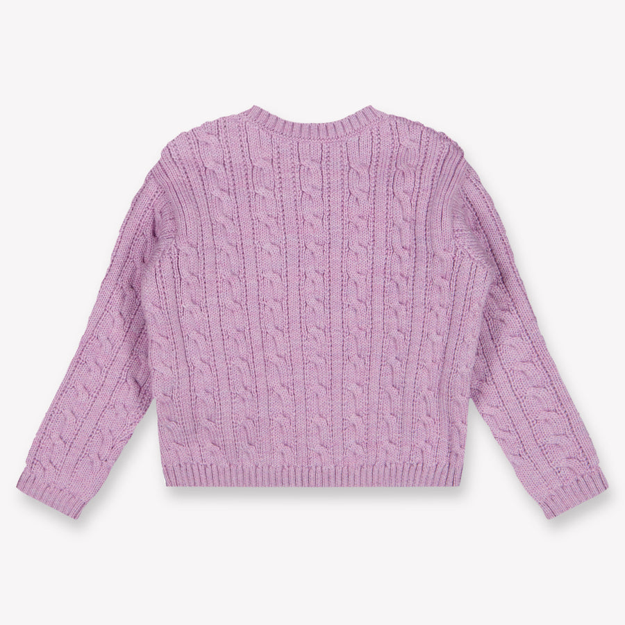 Dolce & Gabbana Bébé Filles Pull Lilas