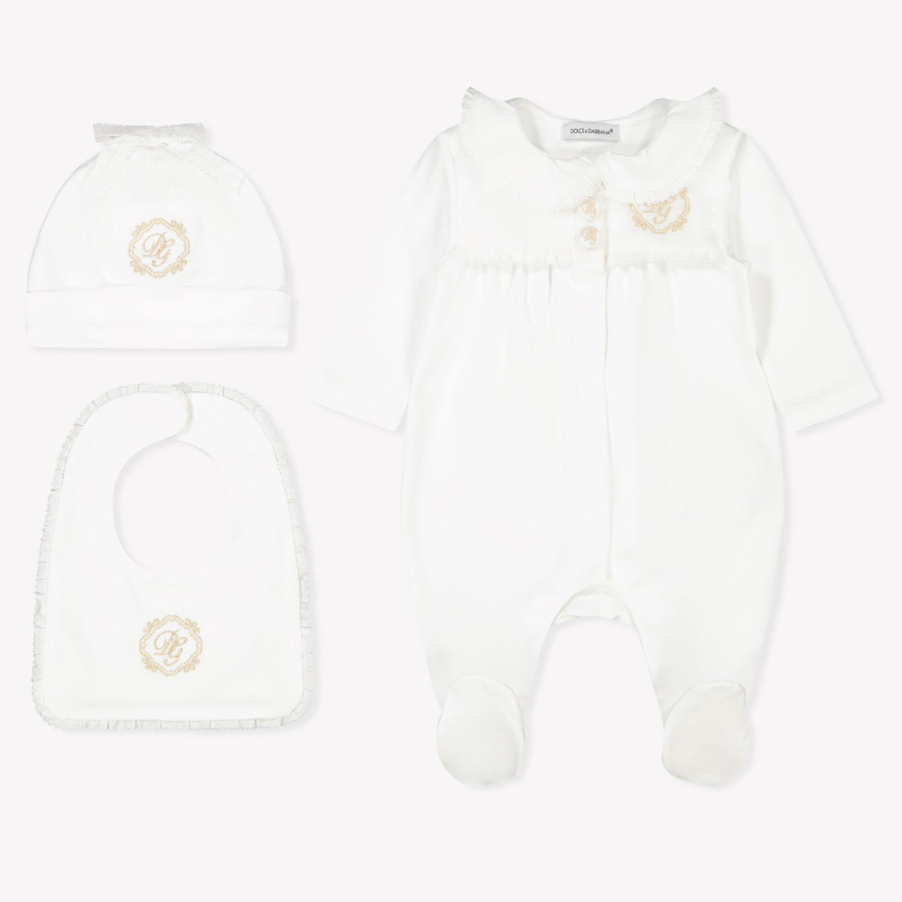 Dolce & Gabbana Bébé Filles Boîte en boîte Blanc
