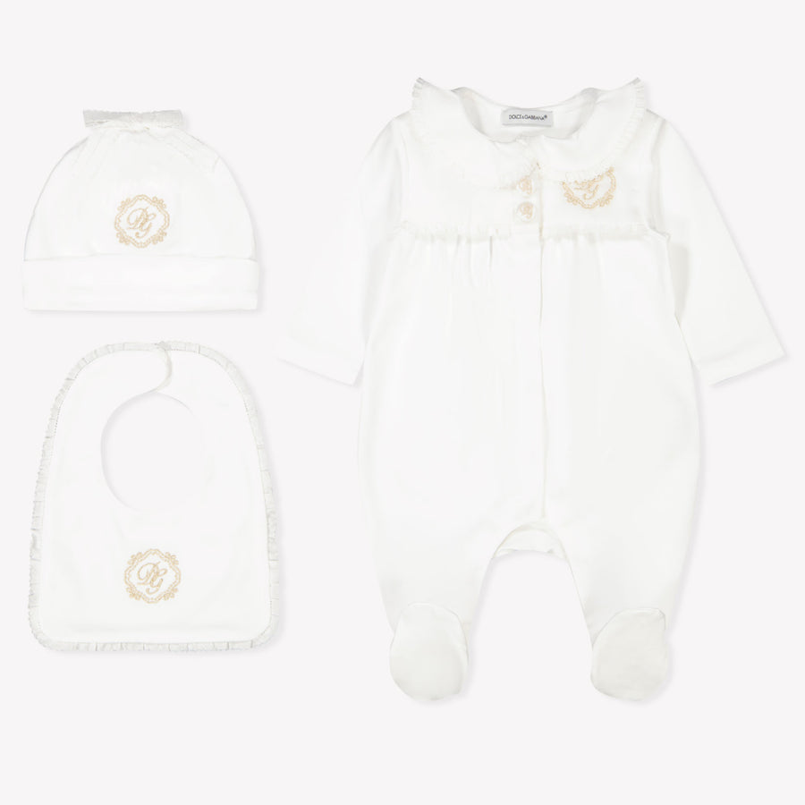 Dolce & Gabbana Bébé Filles Boîte en boîte Blanc