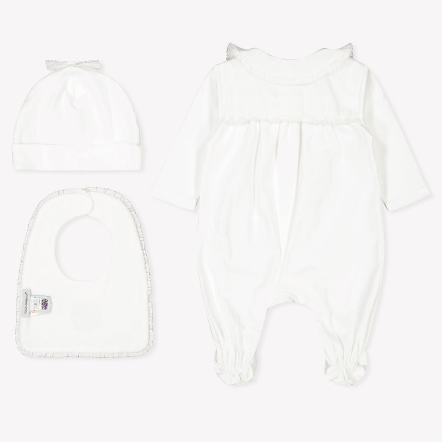 Dolce & Gabbana Bébé Filles Boîte en boîte Blanc