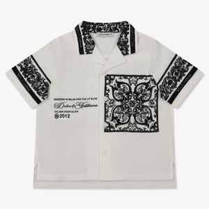 Dolce & Gabbana Baby Jungen Polo Weiß