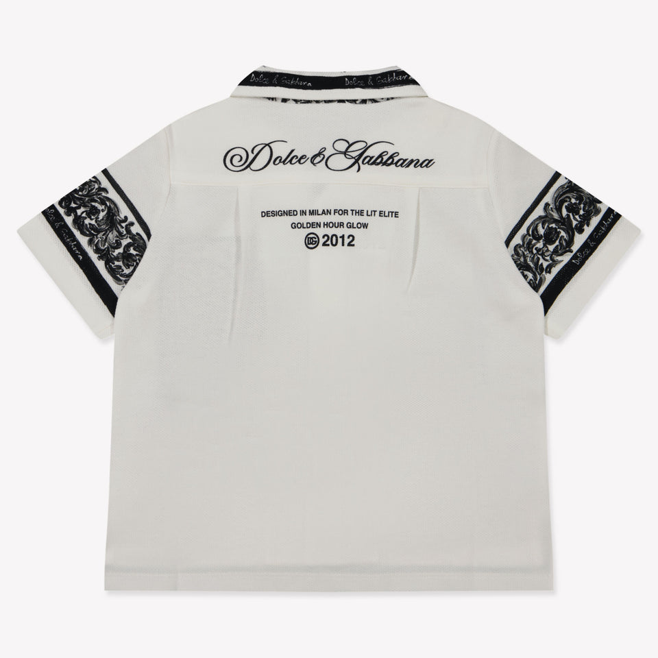 Dolce & Gabbana Bébé Garçons Polo Blanc