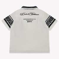 Dolce & Gabbana Baby Jungen Polo Weiß