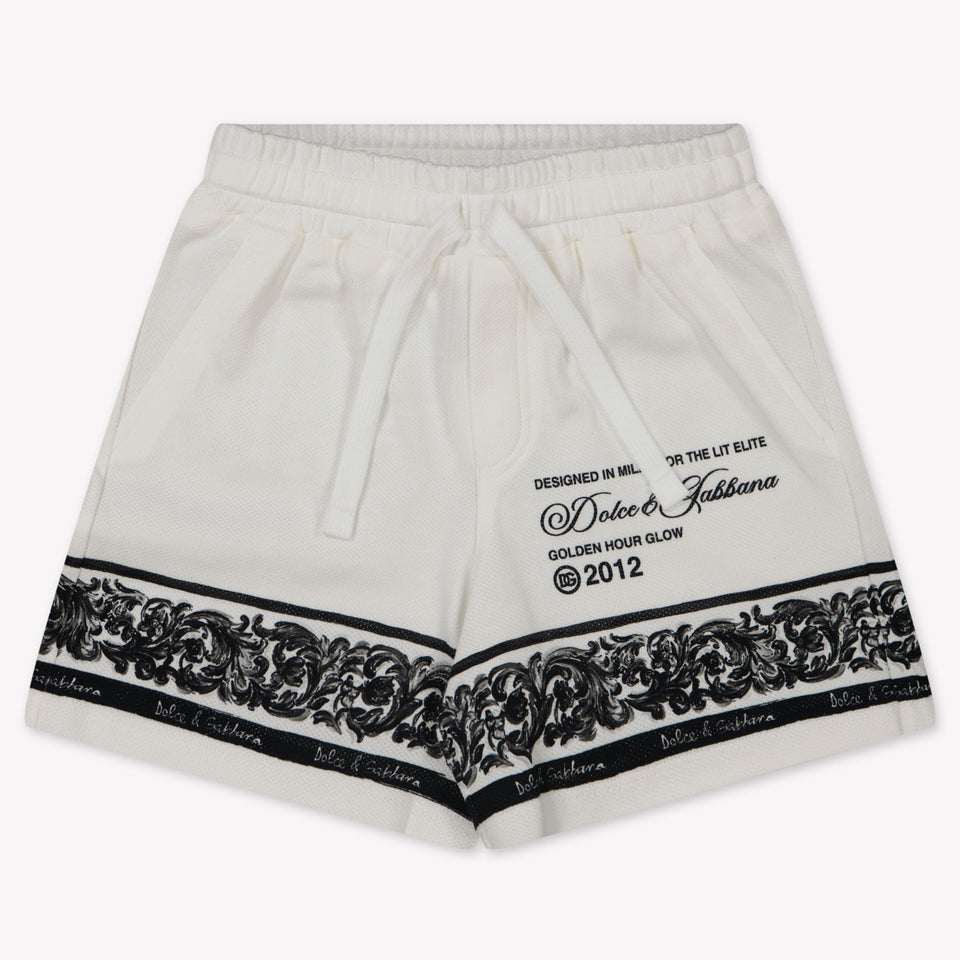 Dolce & Gabbana Baby Boys Shorts  White