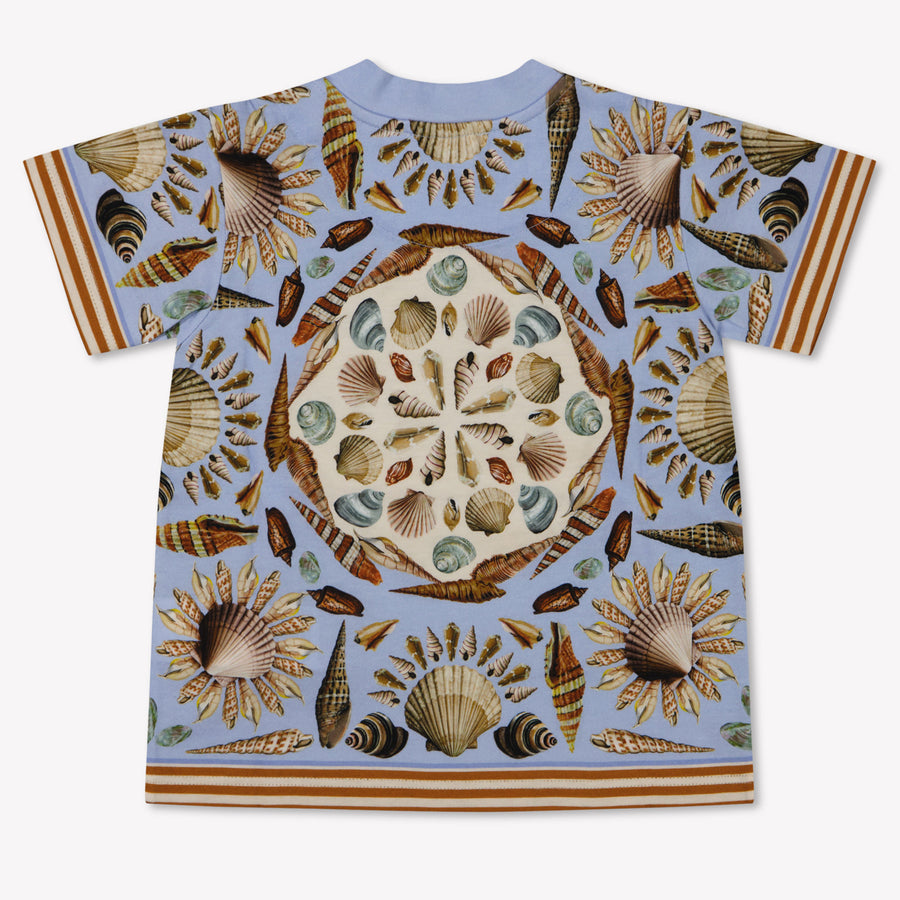 Dolce & Gabbana Bebé Chicos Camiseta en Azul Claro