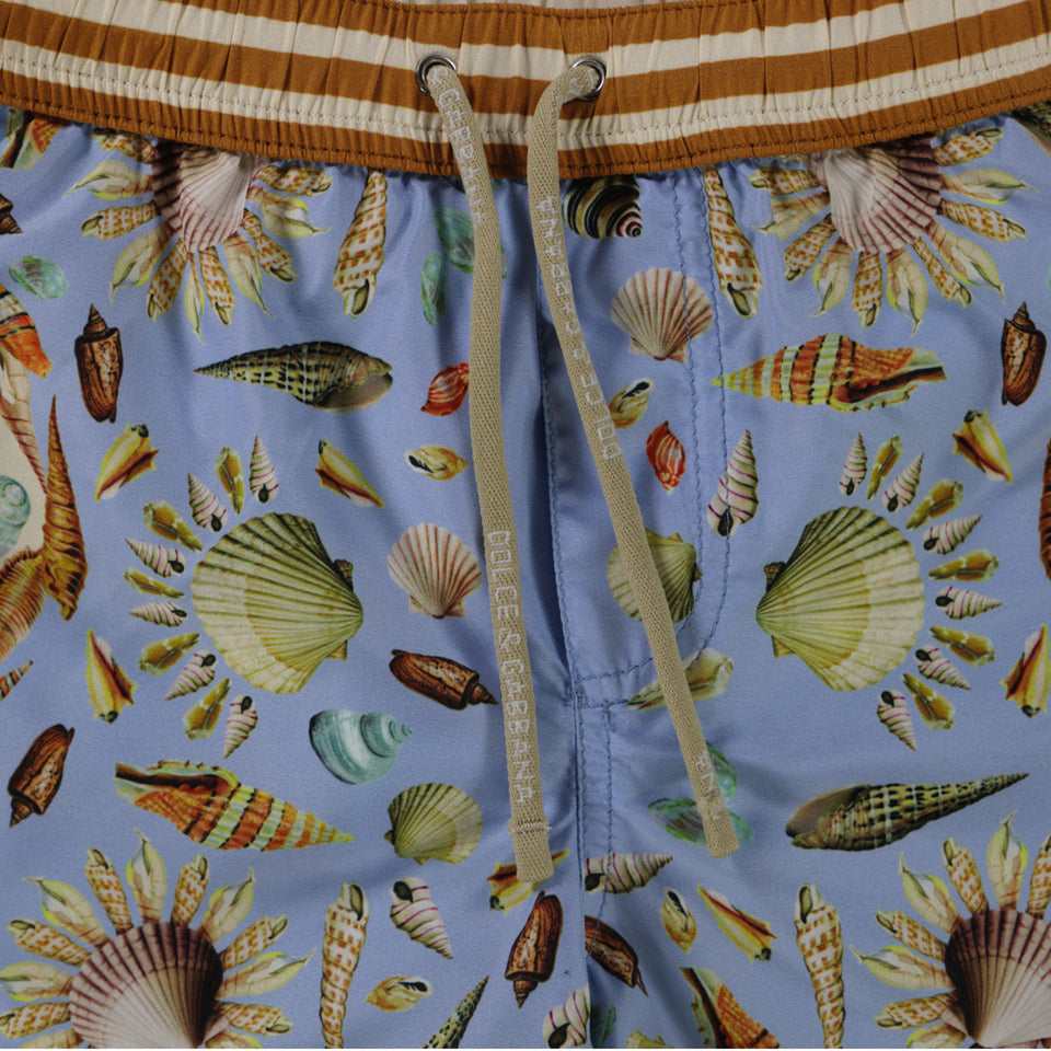 Dolce & Gabbana Bébé Garçons Maillot de bain Bleu Clair