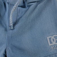 Dolce & Gabbana Baby Jongens Shorts In Licht Blauw