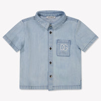 Dolce & Gabbana Bébé Garçons Chemisier Bleu Clair