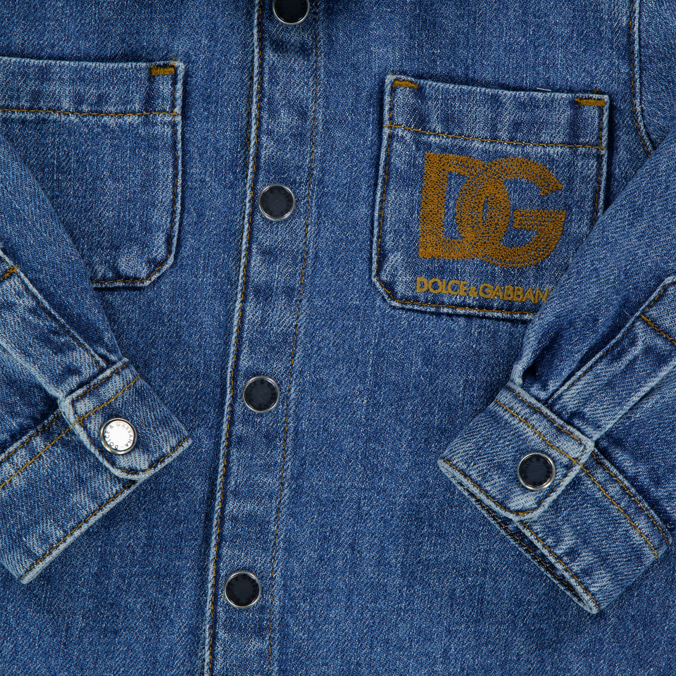 Dolce & Gabbana Bébé Garçons Chemisier Bleu