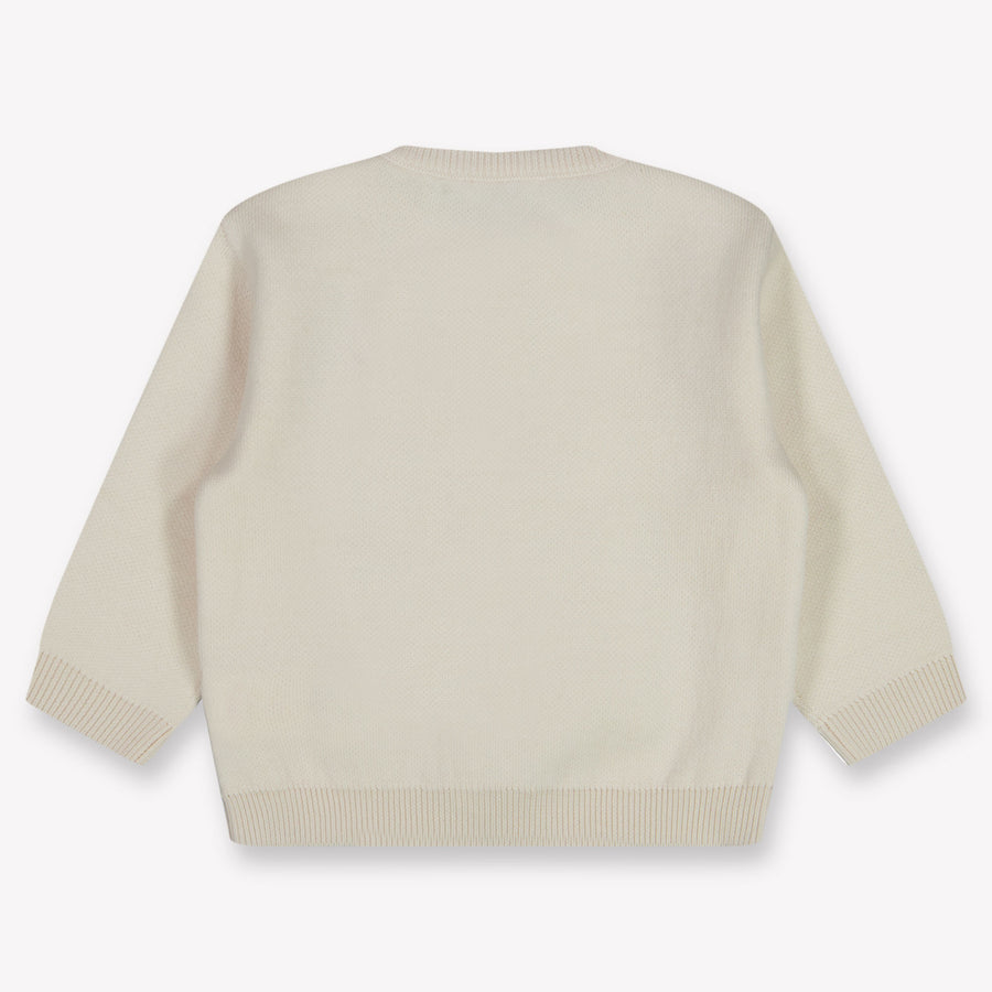 Dolce & Gabbana Baby Jongens Trui In Off White