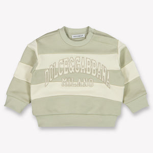 Dolce & Gabbana Bébé Garçons Pull Beige