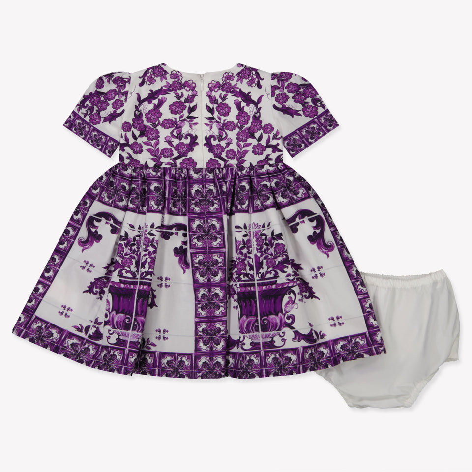 Dolce & Gabbana Bébé Filles Robe Blanc