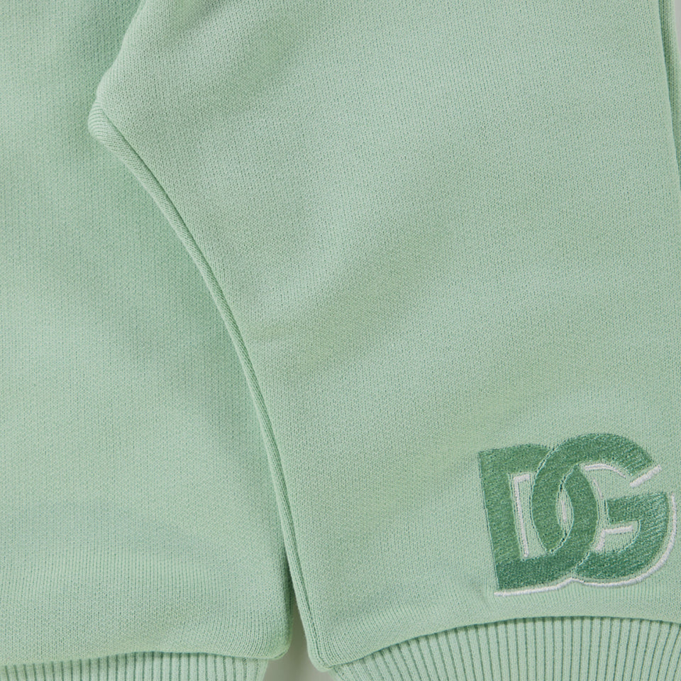 Dolce & Gabbana Bebé Chicos Pantalones Menta