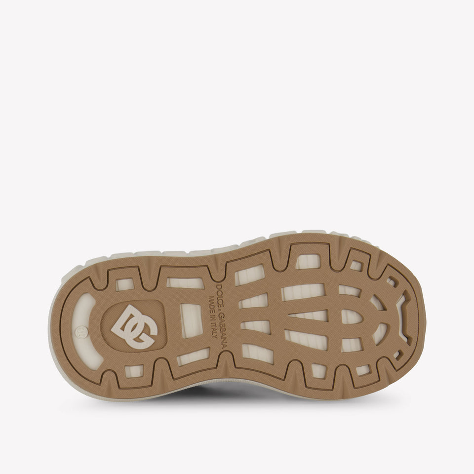 Dolce & Gabbana Unisex Zapatillas Beige