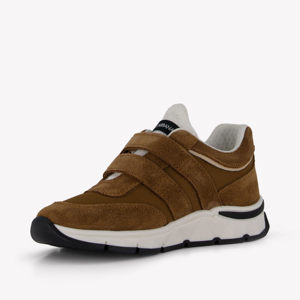 Dolce & Gabbana Boys Sneakers  Camel