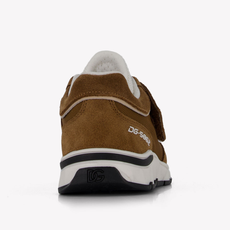 Dolce & Gabbana Boys Sneakers  Camel