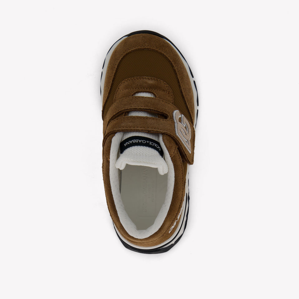 Dolce & Gabbana Boys Sneakers  Camel