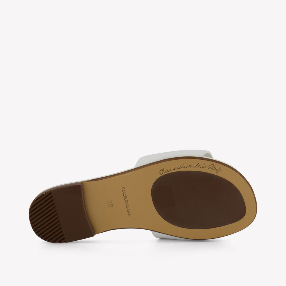 Dolce & Gabbana Chicas Zapatillas en Blanco