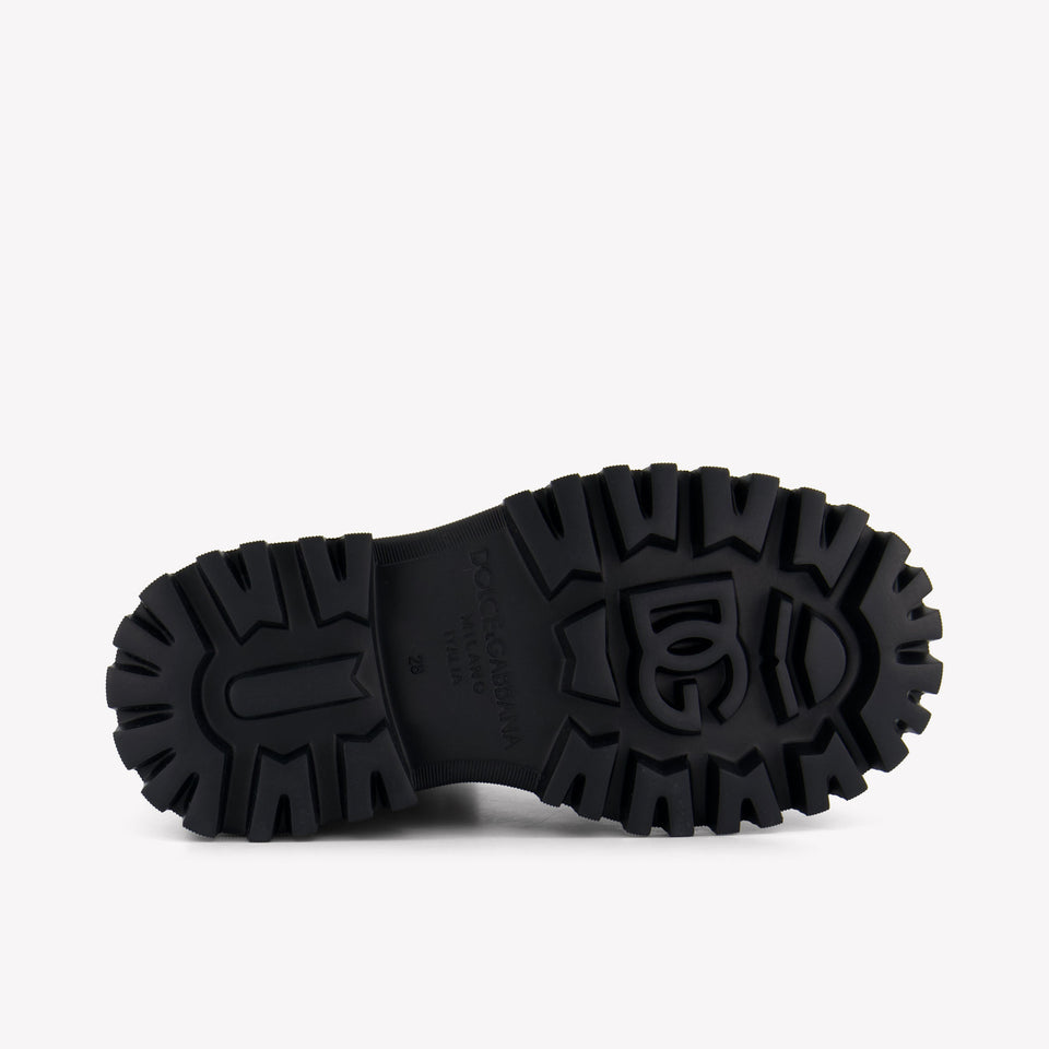 Dolce & Gabbana Filles Botter Noir